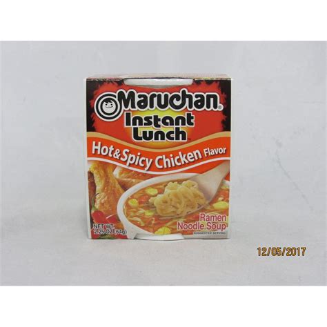 MARUCHAN CUP HOT / SPICY CHICKEN CS / 12