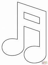 Musical Note coloring Page  Free Printable Coloring Pages sketch template