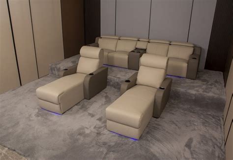 Best Home Theater Sofa - Custom Home Theater Seating - Linsen Seating