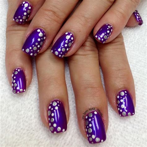 Purple & White Nail Designs For Summer 2023 – The FSHN