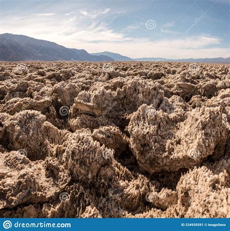 Famous Salt Field Devils Golf Course in Death Valley National Park ...