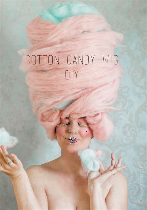 Photo Prop Recipe: Cotton Candy Wig + baroque backdrop DIY — Casey Brodley | Detroit, Michigan ...