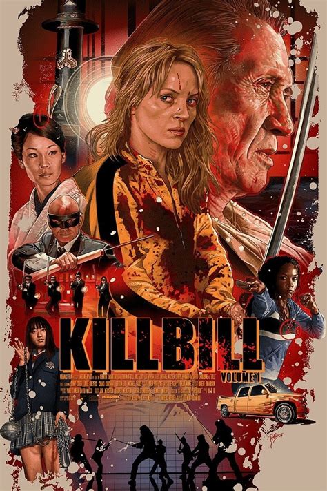 Kill Bill Poster Original / Kill Bill Volume 1 Movie Poster | French 1 Panel (47x63 ... - Lillia ...