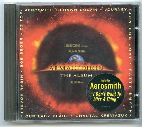 Armageddon - The Album Original CD Soundtrack - Original Movie Poster