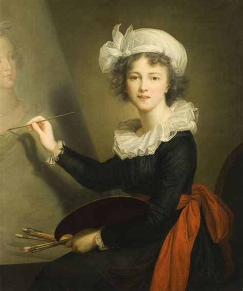 An Artwork A Day | Elisabeth Louise Vigée-Lebrun, Self-portrait, 1790...