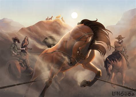 ArtStation - Spirit: Stallion of the Cimarron