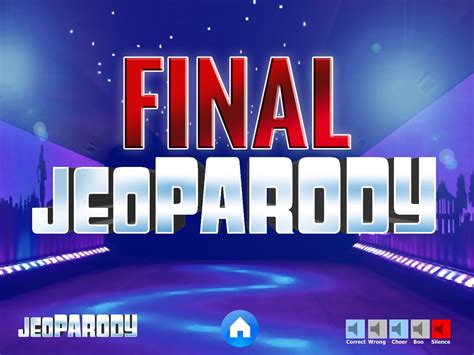 Jeopardy Powerpoint Game Template | Youth Downloads