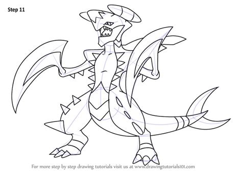 Learn How to Draw Garchomp from Pokemon (Pokemon) Step by Step : Drawing Tutorials | Pokemon ...