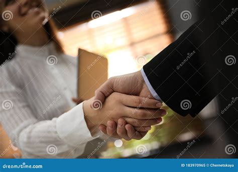 Business People Shaking Hands in Office Stock Image - Image of businessman, closeup: 183970965