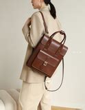 Leather Satchel Laptop Briefcase Backpack Bags