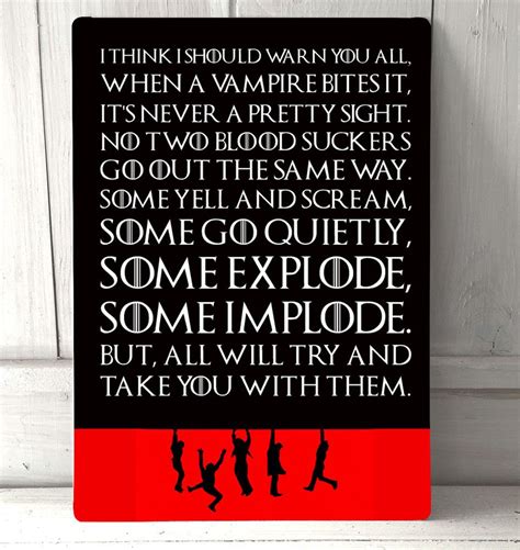 The Lost Boys Movie Vampire inspired quote gift metal sign A4 metal Sign | eBay | Lost boys ...