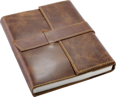 Leather Journal A5 Refillable Travel Journal, Leather Bound Writing Notebook Diary for Men and ...