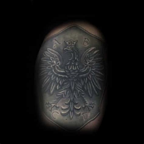 60 Polish Eagle Tattoo Designs For Men - Coat Of Arms Ink