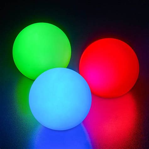 Wes Peden Glow.0 LED juggling balls - usb rechargeable, 2 brightness settings