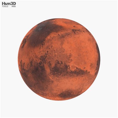 Mars 3D model - Download Planets on 3DModels.org