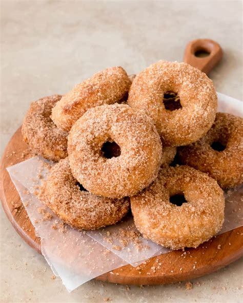 Cinnamon Sugar Donuts (Baked Donut Recipe) - Olives + Thyme