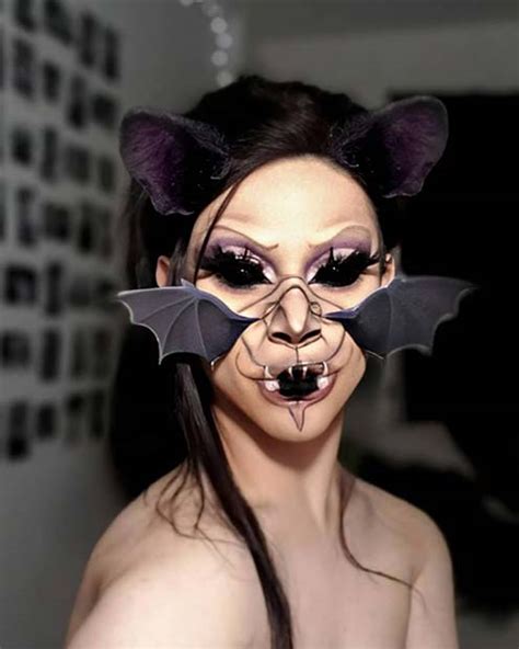 13 Bat Makeup Ideas for Halloween 2020 ~ Clotee.com