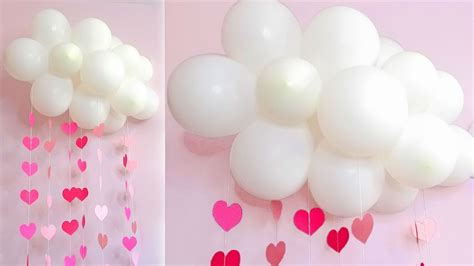 Balloon decoration DIY | Balloon cloud | DIY party decorations - YouTube