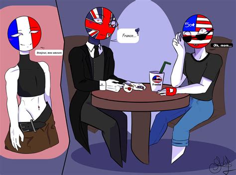 France, England and U.S together Countryhumans by masuritasumeiko on DeviantArt