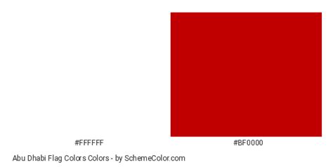 Abu Dhabi Flag Colors Color Scheme » Flags » SchemeColor.com