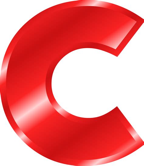 Clipart - Effect Letters Alphabet red