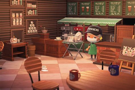 Cafe Design Animal Crossing New Horizons - Salamflavour.com