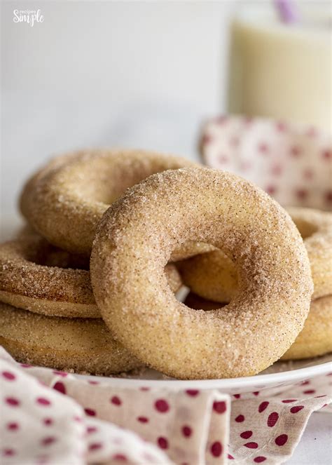 Baked Cinnamon Sugar Donuts - Recipes Simple