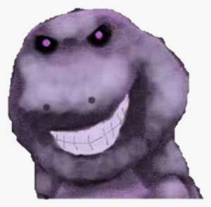 New Barney Creepy Modes - Creepypasta Memes PNG Image | Transparent PNG ...