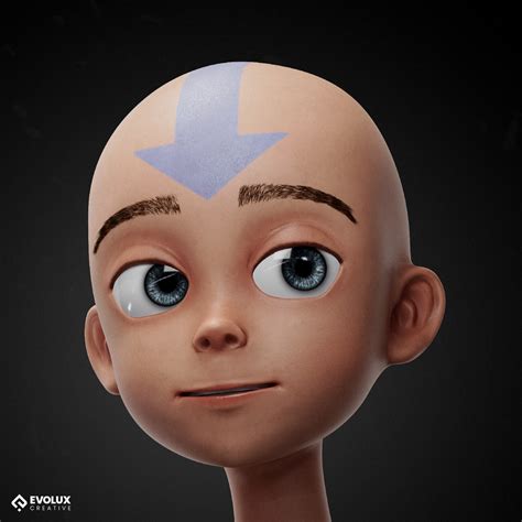 ArtStation - Avatar Aang Fan Art