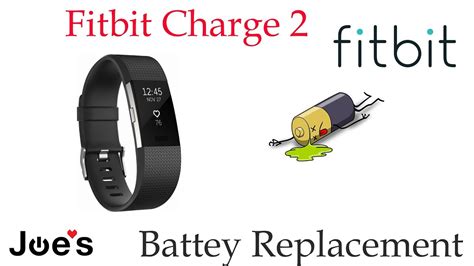 Repair Fitbit Charge 2 Smartwatch Replacement Battery How To Tutorial - YouTube