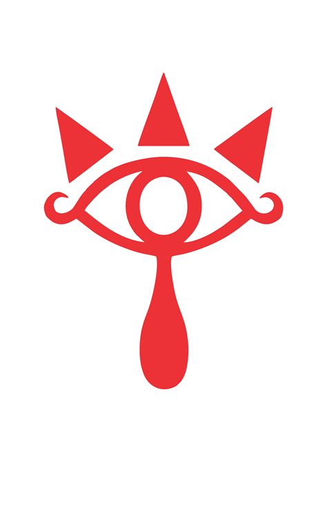 Sheikah Symbol from The Legend of Zelda Series | Dibujos, Graffiti ...