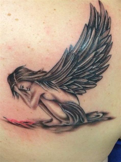 100 Angel Tattoo Ideas for Men and Women - The Body is a Canvas | Angel tattoo designs, Angel ...