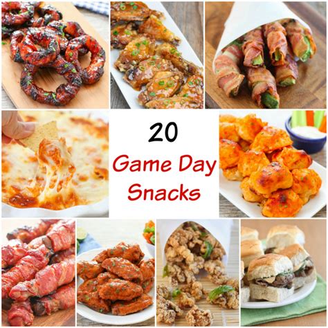 Game Day Snacks - Kirbie's Cravings