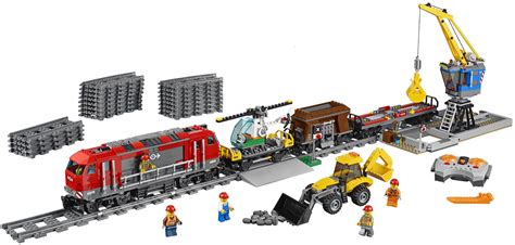 LEGO® City 60098 Le Train de Marchandises rouge - Achat / Vente assemblage construction - Soldes ...