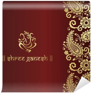 Download Ganesh, Traditional Hindu Wedding Card Design, India - Indian Design PNG Image with No ...