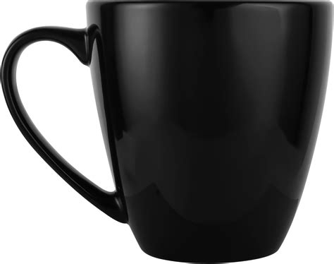 Amazon.com: harebe 24 OZ Ceramic Extra Large Black Coffee Mug with Handle,Oversized Hot Tall ...
