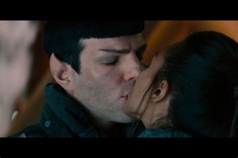 I totally am in love with Spock and Uhura #spock #uhura | Star trek reboot, Best sci fi series ...