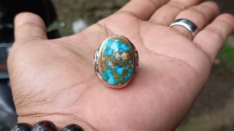 Pirus Pesia Biru / Natural Iranian Turquoise Stone - YouTube