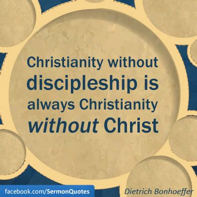 Quotes On Discipleship Bonhoeffer. QuotesGram