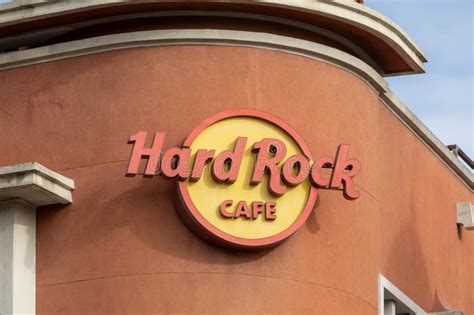 Hard Rock Cafe Lisbon Logo Sign. Editorial Stock Photo - Image of ...