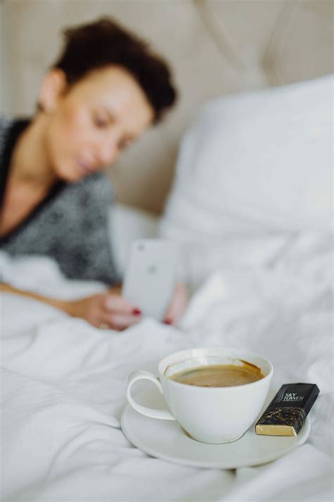 chocolate, bed, Morning coffee, in bed, white, coffee, cup, morning | Piqsels