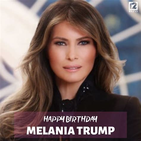 Melania Trump's Birthday Celebration | HappyBday.to