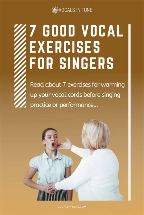 7 Good Vocal Exercises For Singers - Vocals in Tune | Vocal exercises, Singing techniques, Vocal ...