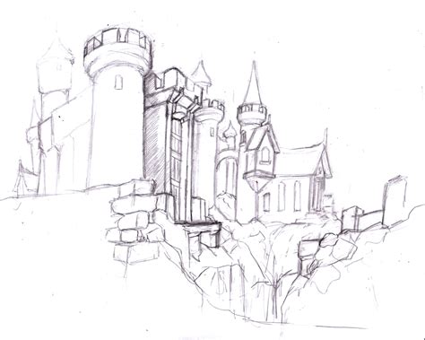 Magellin . Blog: Castle sketch