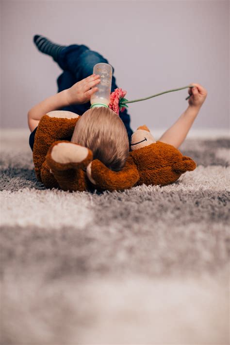 Free Images : hand, photography, kid, leg, spring, color, child, bottle, baby, teddy bear, fun ...
