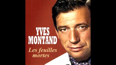 Yves Montand: Les Feuilles Mortes - Karaoke (Piano Version) - YouTube