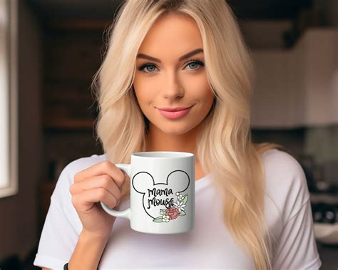 Mama Disney Mugs Coffee Mugs Disney Inspired Mugs Disney Mom Mama Mouse Minnie Mouse Coffee Mug ...