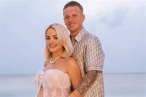 Jordan Pickford's wife Megan gives birth as England star unveils unique baby name