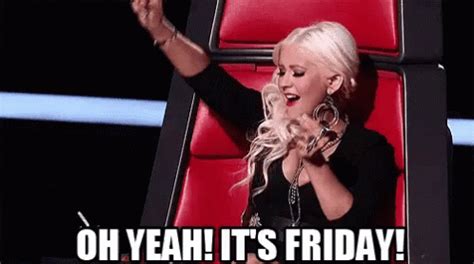 Its Friday TGIF GIF - ItsFriday TGIF TheVoice - Discover & Share GIFs