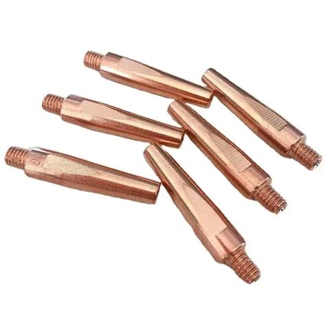 Mig Welding Tips Welding Consumables 8x40mm 9x45mm Contact Tip For ...